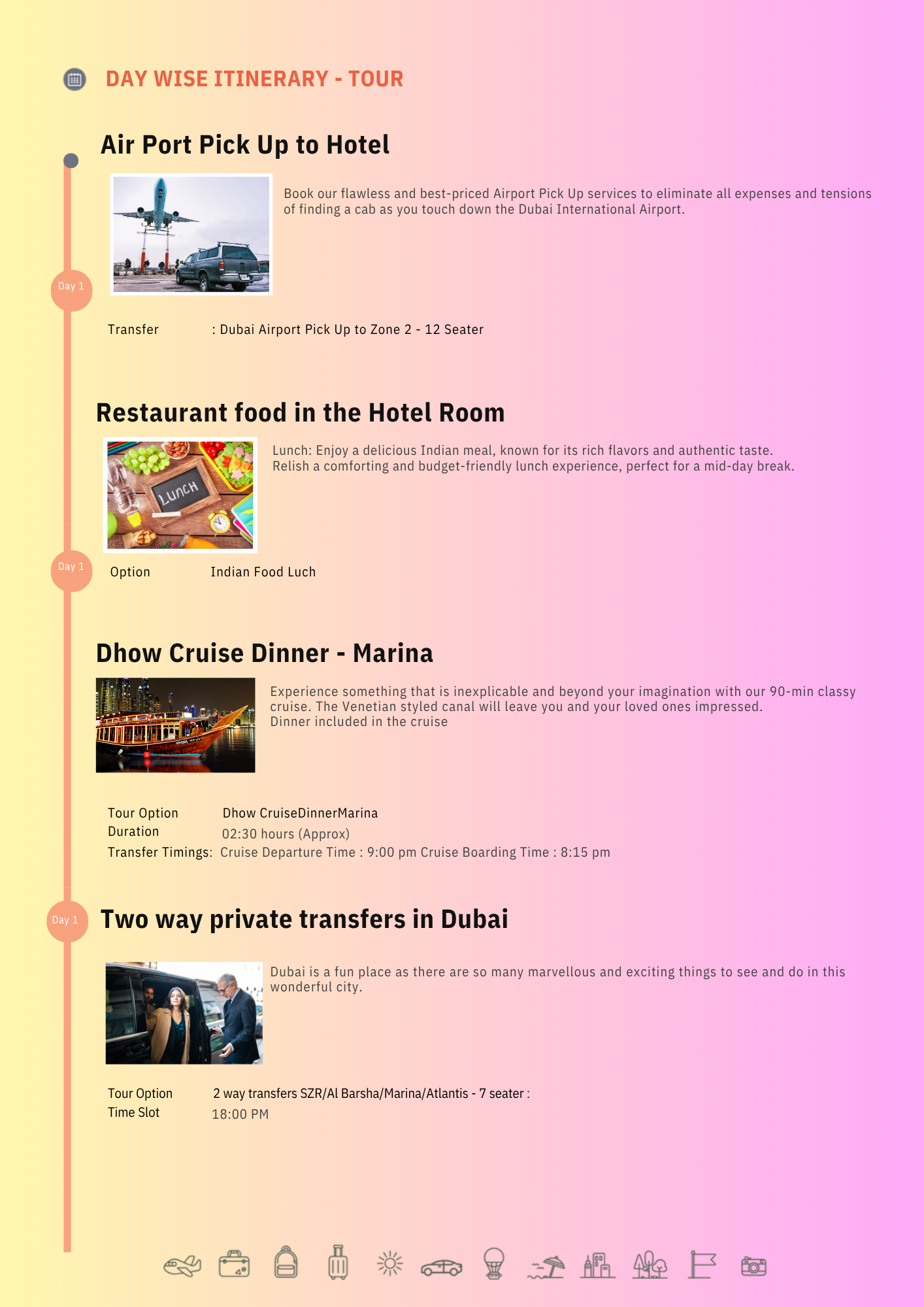 Dubai Tour Package For 6 Persons