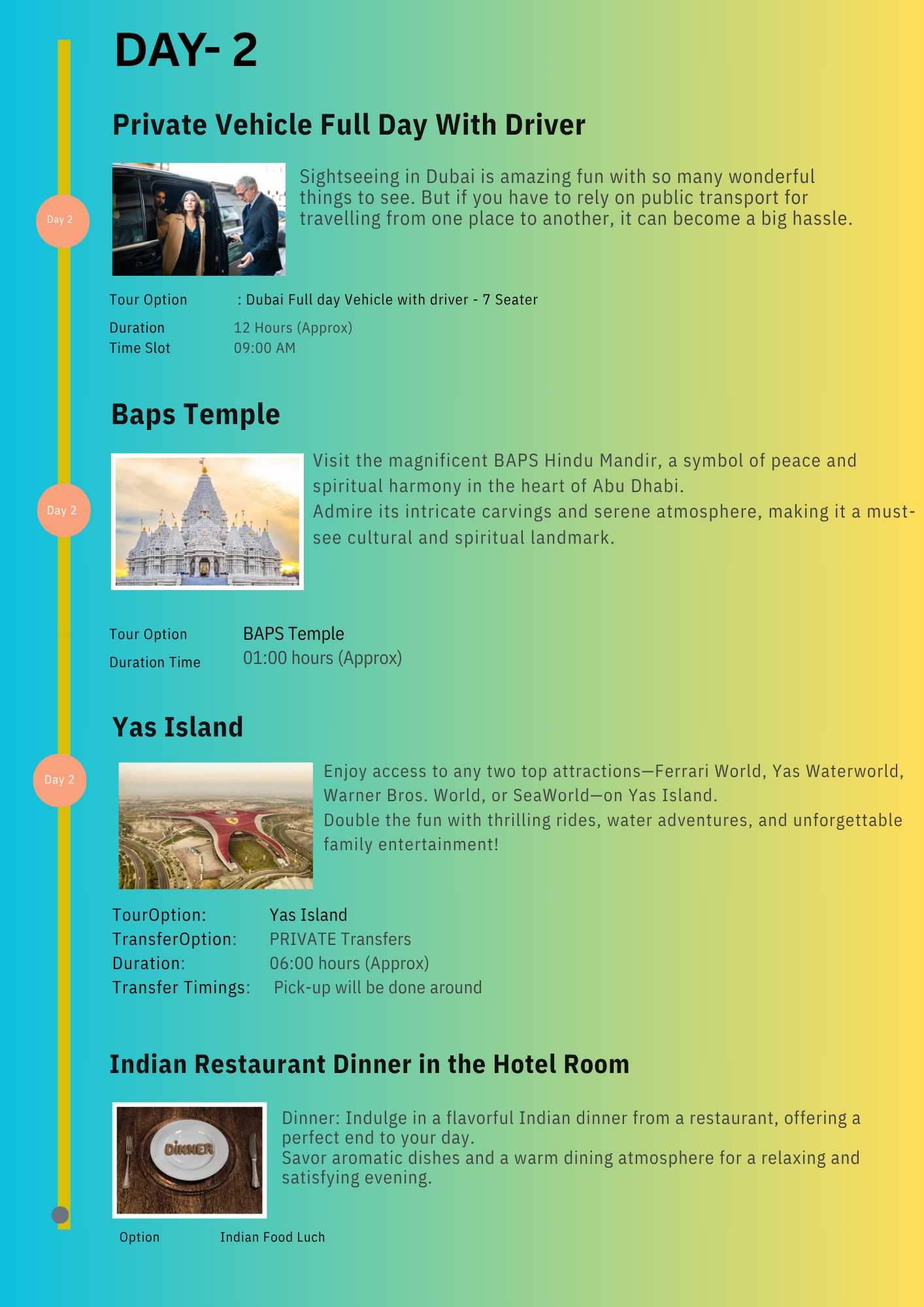 Dubai Tour Package For 6 Persons