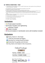 Dubai Tour Package For 6 Persons